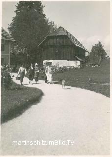  Faakerseeinsel, Scheune - Europa - alte historische Fotos Ansichten Bilder Aufnahmen Ansichtskarten 