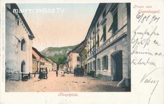 Eisenkappel - Hauptplatz - Oesterreich - alte historische Fotos Ansichten Bilder Aufnahmen Ansichtskarten 