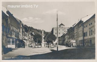 Gmünd - Hauptplatz - Oesterreich - alte historische Fotos Ansichten Bilder Aufnahmen Ansichtskarten 