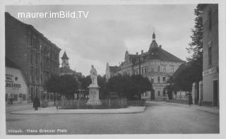 Hans Gasser Platz - Villach - alte historische Fotos Ansichten Bilder Aufnahmen Ansichtskarten 