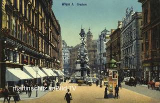 Wien, Graben  - Wien  1.,Innere Stadt - alte historische Fotos Ansichten Bilder Aufnahmen Ansichtskarten 