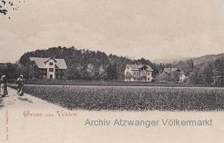 Velden, Ortsansicht - Europa - alte historische Fotos Ansichten Bilder Aufnahmen Ansichtskarten 