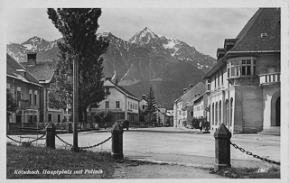 Kötschach Hauptplatz - alte historische Fotos Ansichten Bilder Aufnahmen Ansichtskarten 