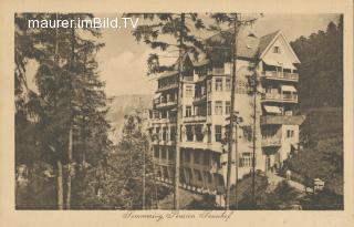 Pension Sonnhof - alte historische Fotos Ansichten Bilder Aufnahmen Ansichtskarten 