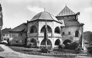 Maria Saal - Oktogon und Lichtsäule - Maria Saal - alte historische Fotos Ansichten Bilder Aufnahmen Ansichtskarten 