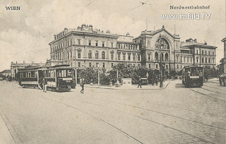 Nordwestbahnhof - Europa - alte historische Fotos Ansichten Bilder Aufnahmen Ansichtskarten 