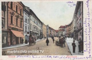 Hauptplatz mit Rautterhaus  - Villach-Innere Stadt - alte historische Fotos Ansichten Bilder Aufnahmen Ansichtskarten 