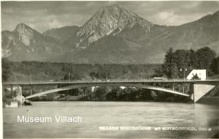 Draubrücke in der Ossiacher Zeile - Oesterreich - alte historische Fotos Ansichten Bilder Aufnahmen Ansichtskarten 