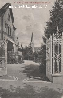 Evangelische Kirche - Villach - alte historische Fotos Ansichten Bilder Aufnahmen Ansichtskarten 