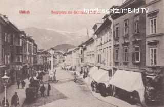 Hauptplatz - Villach - alte historische Fotos Ansichten Bilder Aufnahmen Ansichtskarten 