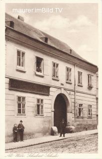 Schubert Schule - Oesterreich - alte historische Fotos Ansichten Bilder Aufnahmen Ansichtskarten 