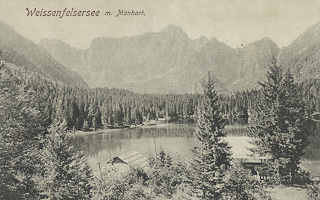 Weissenfelser See - Italien - alte historische Fotos Ansichten Bilder Aufnahmen Ansichtskarten 