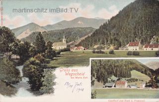 Wegscheid bei Maria-Zell - Mariazell - alte historische Fotos Ansichten Bilder Aufnahmen Ansichtskarten 