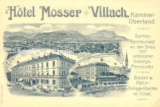 Hotel Mosser - Oesterreich - alte historische Fotos Ansichten Bilder Aufnahmen Ansichtskarten 