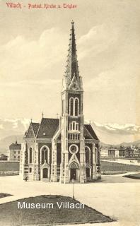 Die evangelische Kirche - Oesterreich - alte historische Fotos Ansichten Bilder Aufnahmen Ansichtskarten 