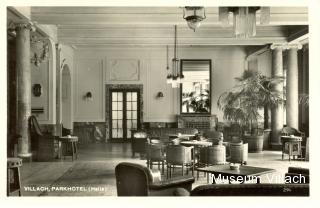 Hotelhalle, um 1912 - Oesterreich - alte historische Fotos Ansichten Bilder Aufnahmen Ansichtskarten 