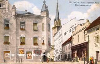 Das Hotel Zentral, um 1911 - Oesterreich - alte historische Fotos Ansichten Bilder Aufnahmen Ansichtskarten 