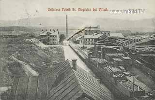 Cellulos Fabrik St. Magdalen - Oesterreich - alte historische Fotos Ansichten Bilder Aufnahmen Ansichtskarten 