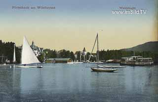 Pörtschach -  Wahlissbucht - Pörtschach am Wörther See - alte historische Fotos Ansichten Bilder Aufnahmen Ansichtskarten 