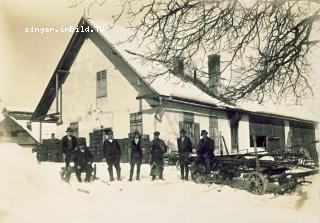 Unterbergen Brauerei Flaschenkammer - Oesterreich - alte historische Fotos Ansichten Bilder Aufnahmen Ansichtskarten 