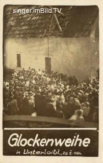 Unterloibl Glockenweihe - Oesterreich - alte historische Fotos Ansichten Bilder Aufnahmen Ansichtskarten 
