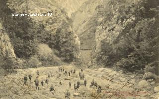 Unterloibl Partie in der Kottla Naturfreunde - Oesterreich - alte historische Fotos Ansichten Bilder Aufnahmen Ansichtskarten 