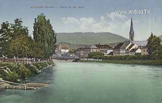 Villach - Drau - Oesterreich - alte historische Fotos Ansichten Bilder Aufnahmen Ansichtskarten 