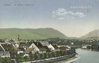 Draulände in Villach - Oesterreich - alte historische Fotos Ansichten Bilder Aufnahmen Ansichtskarten 