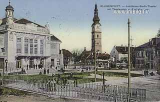 Stadttheater Klagenfurt - Oesterreich - alte historische Fotos Ansichten Bilder Aufnahmen Ansichtskarten 