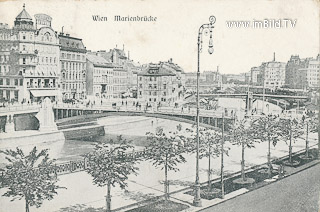 Wien Marienbrücke - Oesterreich - alte historische Fotos Ansichten Bilder Aufnahmen Ansichtskarten 