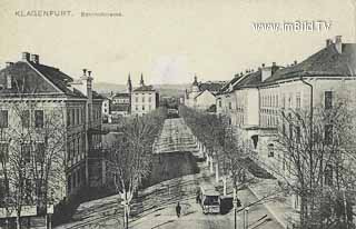 Bahnhofstrasse - Oesterreich - alte historische Fotos Ansichten Bilder Aufnahmen Ansichtskarten 