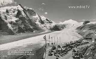 Pasterze - Parkplatz Freiwandeck - Kärnten - alte historische Fotos Ansichten Bilder Aufnahmen Ansichtskarten 