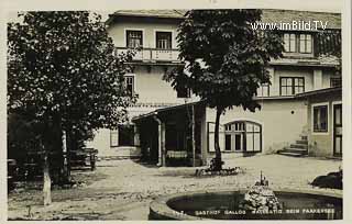 Gasthof Gallob - Finkenstein am Faaker See - alte historische Fotos Ansichten Bilder Aufnahmen Ansichtskarten 