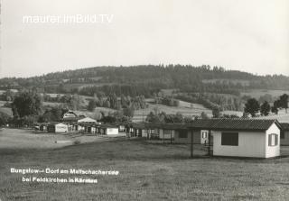 Bungalowdorf am Maltschachersee - Oesterreich - alte historische Fotos Ansichten Bilder Aufnahmen Ansichtskarten 