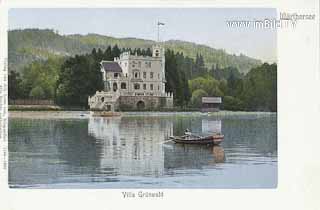 Schloss Sekirn - Villa Grünwald - Maria Wörth - alte historische Fotos Ansichten Bilder Aufnahmen Ansichtskarten 