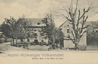 St. Martin bei Villach. Gasthaus Wrann - Villach-St. Martin - alte historische Fotos Ansichten Bilder Aufnahmen Ansichtskarten 