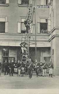 Feuerwehr in Villach - Villach-Innere Stadt - alte historische Fotos Ansichten Bilder Aufnahmen Ansichtskarten 