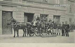 Feuerwehr in Villach - Hans-Gasser-Platz - alte historische Fotos Ansichten Bilder Aufnahmen Ansichtskarten 