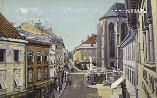 Hauptplatz Villach - Hauptplatz - alte historische Fotos Ansichten Bilder Aufnahmen Ansichtskarten 