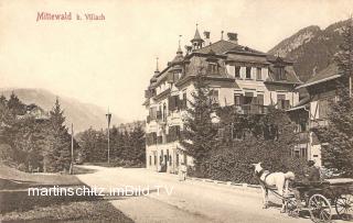 Mittewald ob Villach - Kärnten - alte historische Fotos Ansichten Bilder Aufnahmen Ansichtskarten 