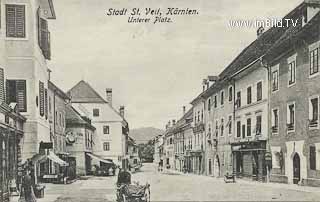 Unterer Platz - Oesterreich - alte historische Fotos Ansichten Bilder Aufnahmen Ansichtskarten 