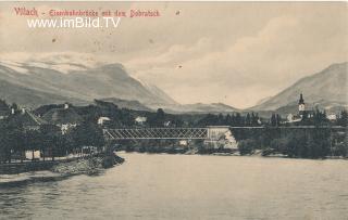 Villach Eisenbahnbrücke - Europa - alte historische Fotos Ansichten Bilder Aufnahmen Ansichtskarten 