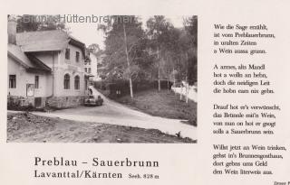 Preblau Sauerbrunn - Wolfsberg - alte historische Fotos Ansichten Bilder Aufnahmen Ansichtskarten 