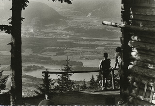 Aussicht von der Bertahütte - Oesterreich - alte historische Fotos Ansichten Bilder Aufnahmen Ansichtskarten 