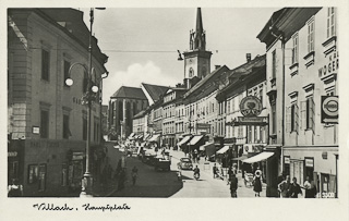 Villach Hauptplatz - Oesterreich - alte historische Fotos Ansichten Bilder Aufnahmen Ansichtskarten 