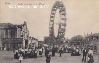 Wien Prater - alte historische Fotos Ansichten Bilder Aufnahmen Ansichtskarten 