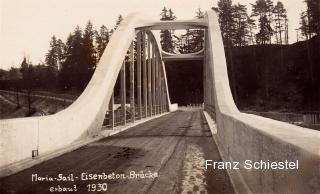 Maria Gail, fertig gestellte Bogenbrücke - Maria Gail - alte historische Fotos Ansichten Bilder Aufnahmen Ansichtskarten 