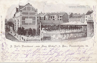 Prachtsaal zum Auge Gottes - Nussdorferstrasse - Oesterreich - alte historische Fotos Ansichten Bilder Aufnahmen Ansichtskarten 