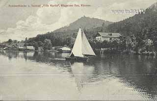 Klopeiner See - Villa Martin - Oesterreich - alte historische Fotos Ansichten Bilder Aufnahmen Ansichtskarten 