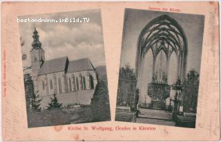 Grades - Wallfahrtskirche St. Wolfgang - Oesterreich - alte historische Fotos Ansichten Bilder Aufnahmen Ansichtskarten 